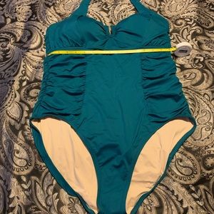 Sorella Swim halter swimsuit